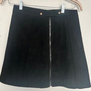 Bishop & Young Suede Skirt